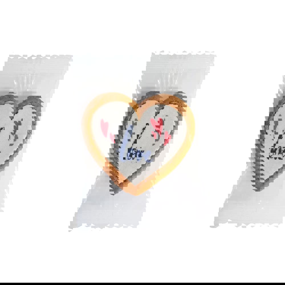 Bedrukt hart koekje - kopen of bedrukken