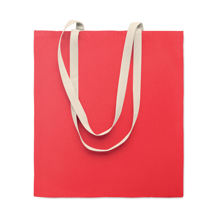 ZEVRA COLOUR - Katoenen boodschappentas - kopen of bedrukken - rood