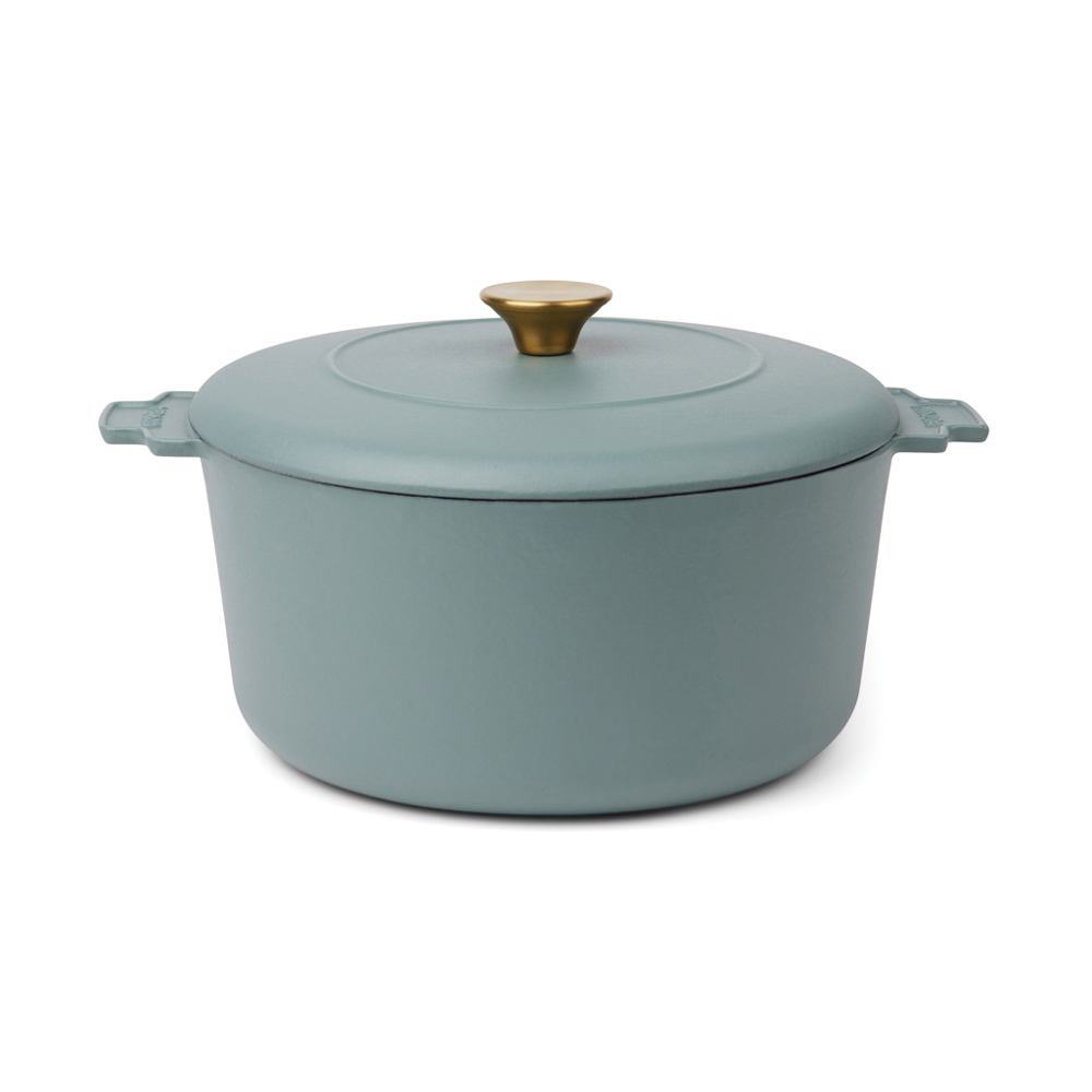 VINGA Monte heritage braadpan 5.5 L - kopen of bedrukken - blauw (± PMS 5487)