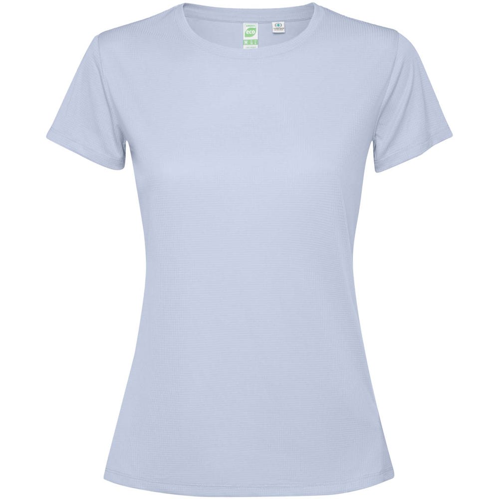 Estoril T-shirt met korte mouwen voor dames - bedrukt of onbedrukt verkrijgbaar - Zenblauw