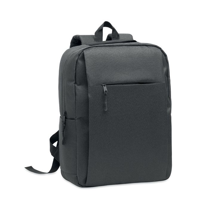AKRAOS - RPET 15 inch laptop backpack - voor bedrijven en relatiegeschenken - Steengrijs