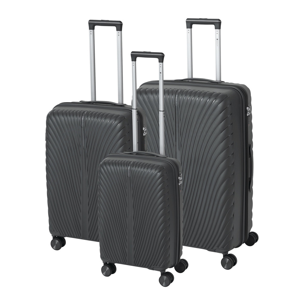 Trolley set SYDNEY - kopen of bedrukken - antraciet