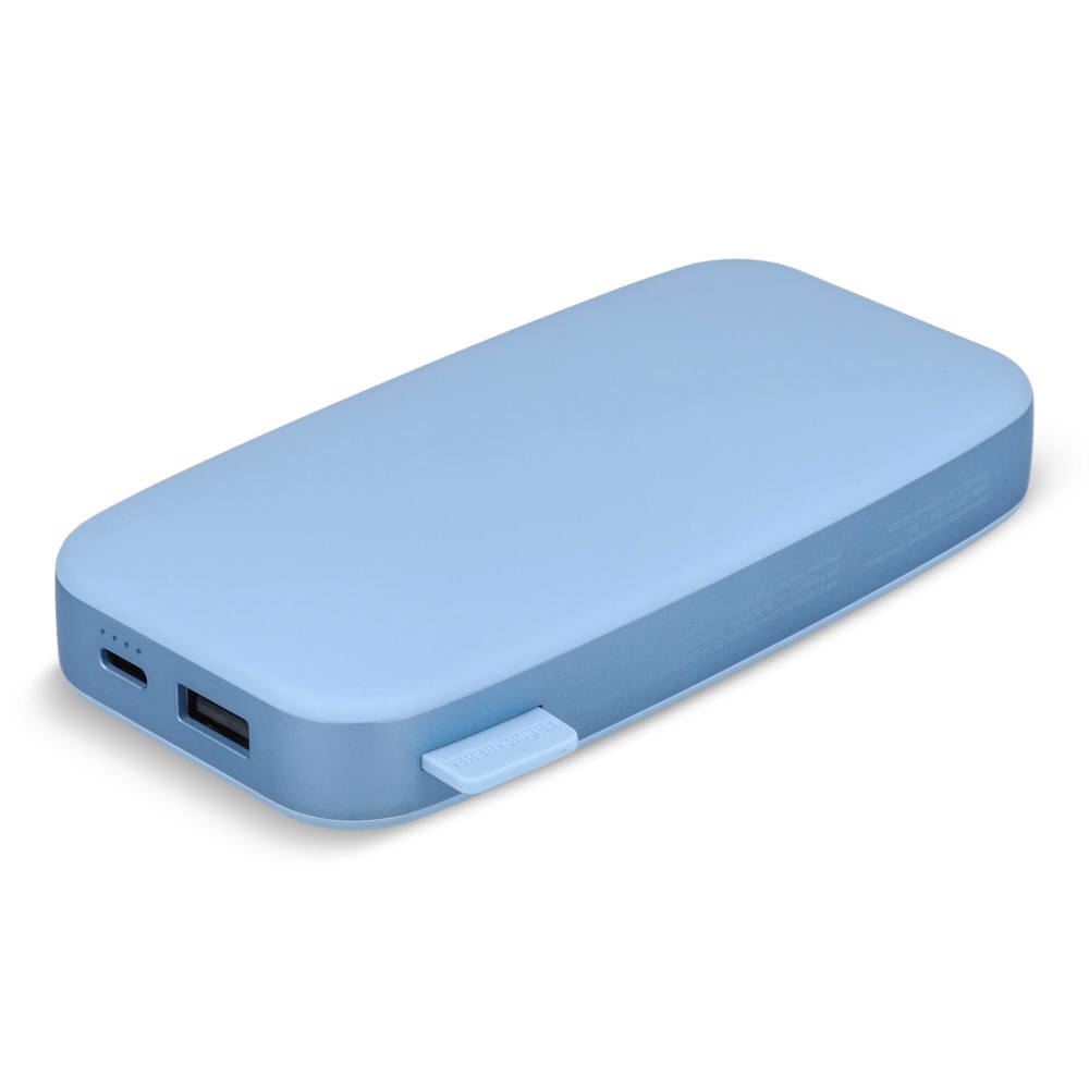 2PB12100 | Fresh 'n Rebel Powerbank 12000 mAh USB-C Fast Charging 20W - kopen of bedrukken - Lichtblauw