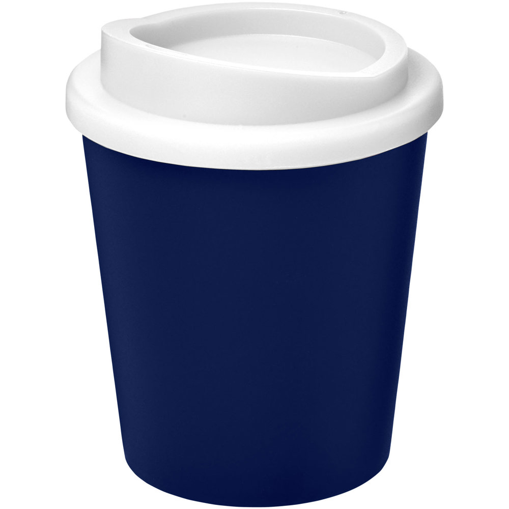 Americano® espresso 250 ml geïsoleerde beker - kopen of bedrukken - Blauw, Wit
