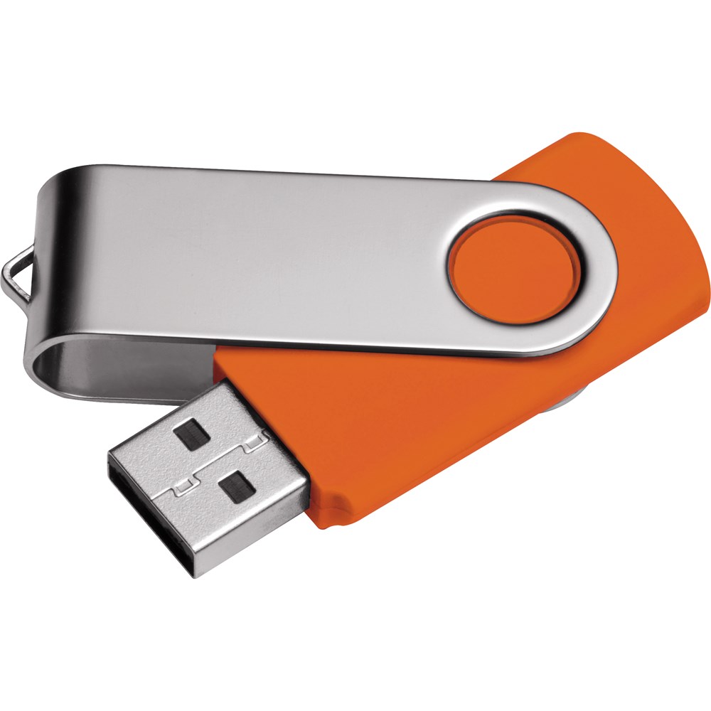 USB-stick8GB - met logo of onbedrukt bestellen - Oranje