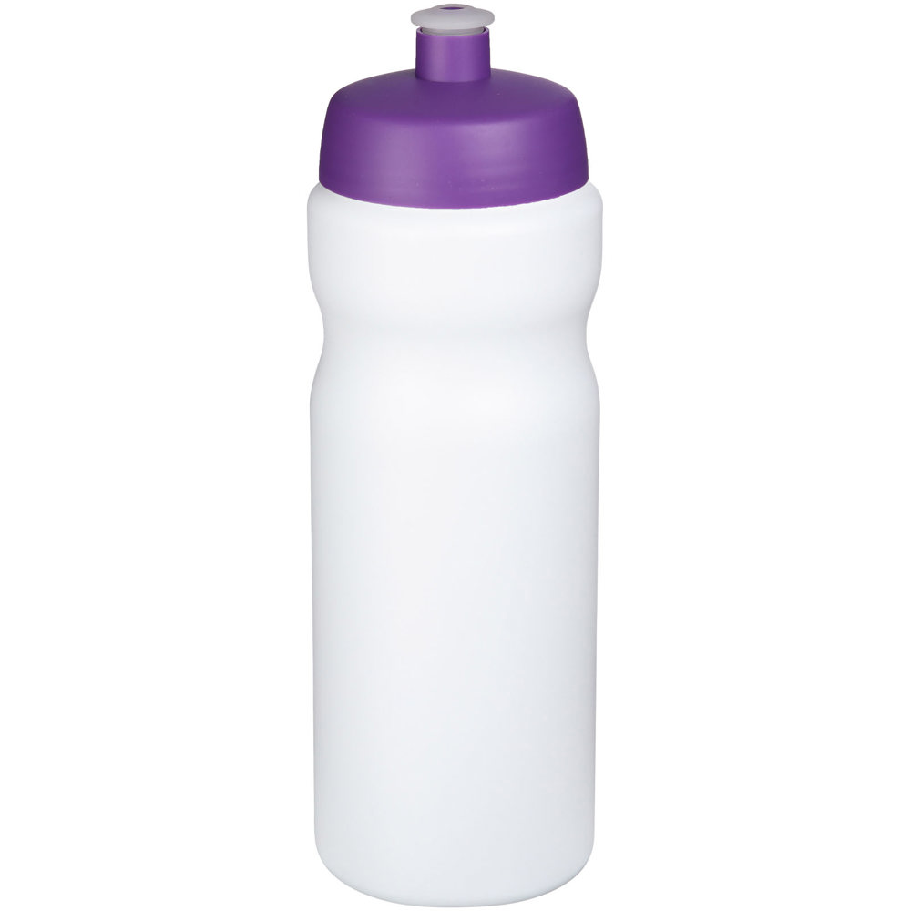 Baseline® Plus 650 ml sportfles - met logo of onbedrukt bestellen - Wit, Paars