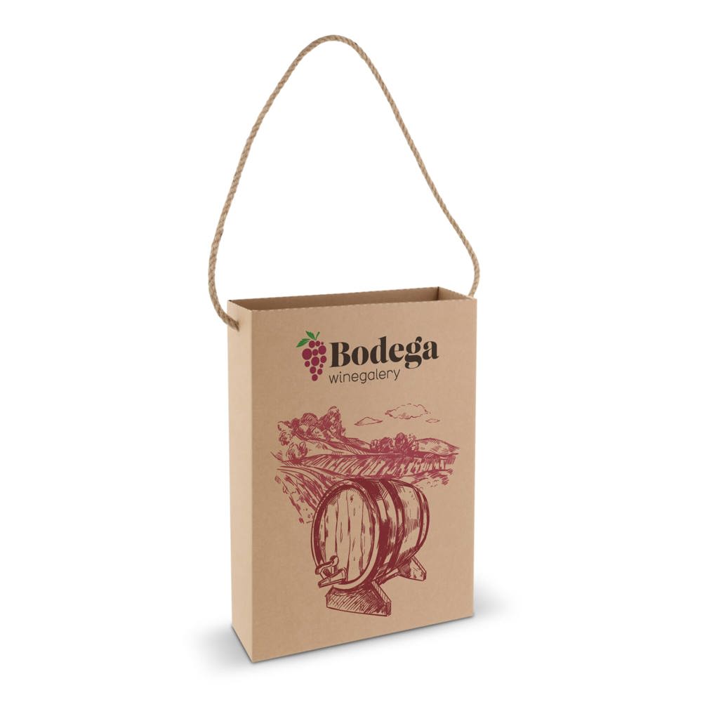 Box bag 24x8x32cm - bedrukt of onbedrukt verkrijgbaar