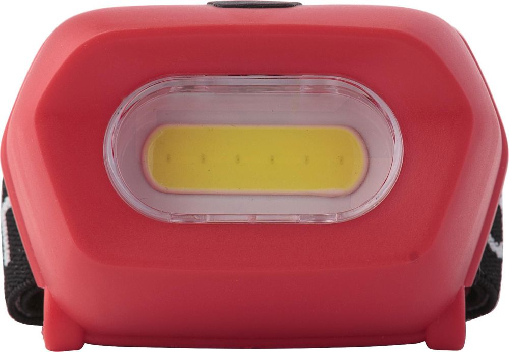 Polyester koplamp Azalia - met logo of onbedrukt bestellen - rood