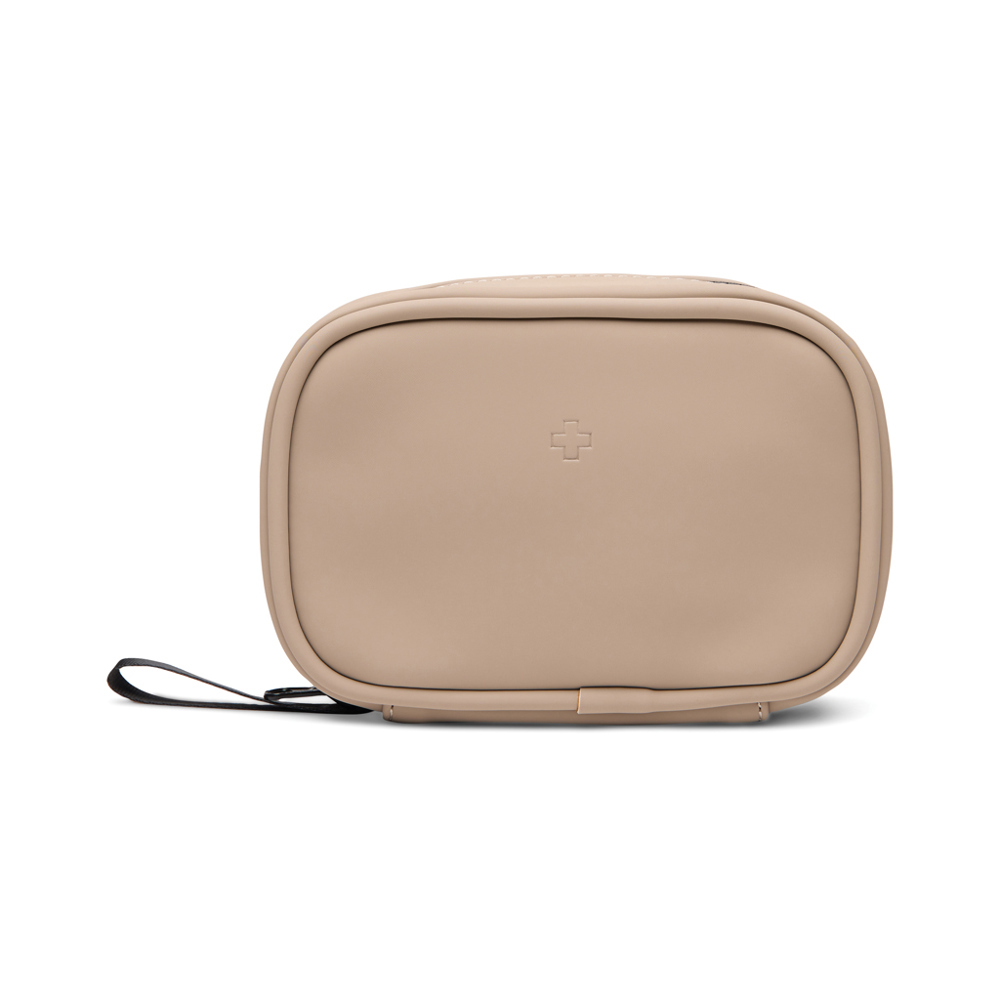 VINGA Baltimore RCS EHBO set - voor bedrijven en relatiegeschenken - greige (± PMS 16-0906 TPG)