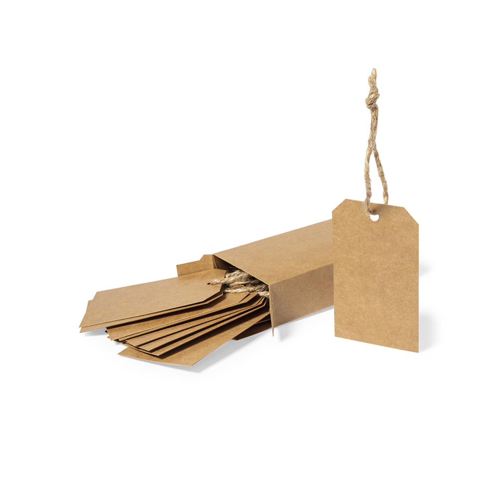 Geschenk Hangtags Set Qualix - met logo of onbedrukt bestellen