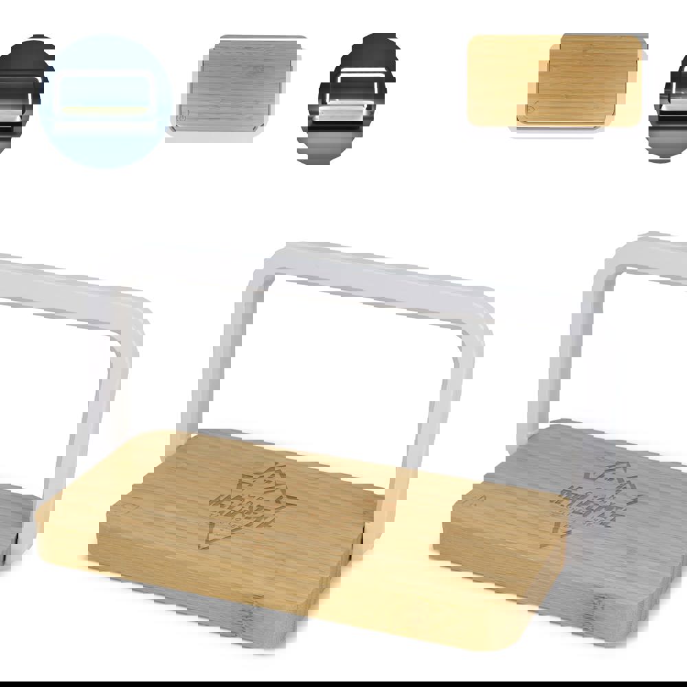 15W Draadloze Oplader met Dimbare LED Lamp - kopen of bedrukken