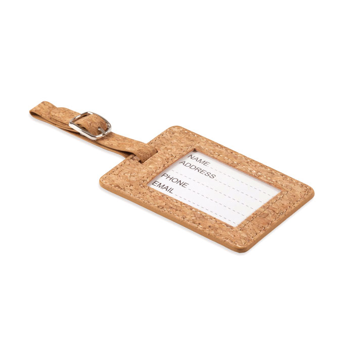 COCO - Bagagelabel van kurk - kopen of bedrukken