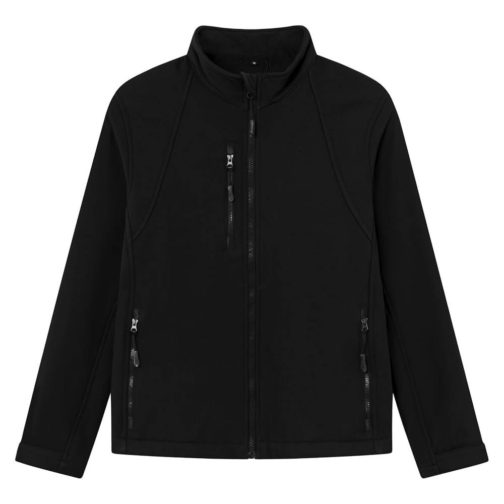 Brickstone dames softshell jas, 340 gr/m² - bedrukt of onbedrukt verkrijgbaar
