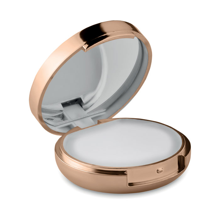 DUO MIRROR - Lippenbalsem spiegel - met logo of onbedrukt bestellen - Champagne