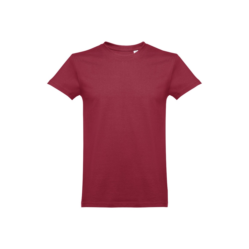 THC ANKARA. T-shirt voor mannen - voor bedrijven en relatiegeschenken - Bordeaux rood