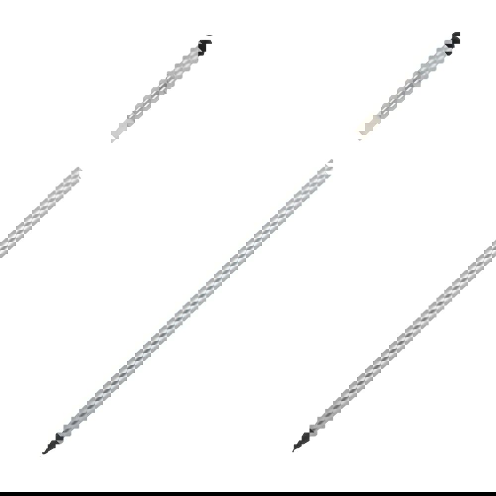 Duurzaam aluminium potlood met gum