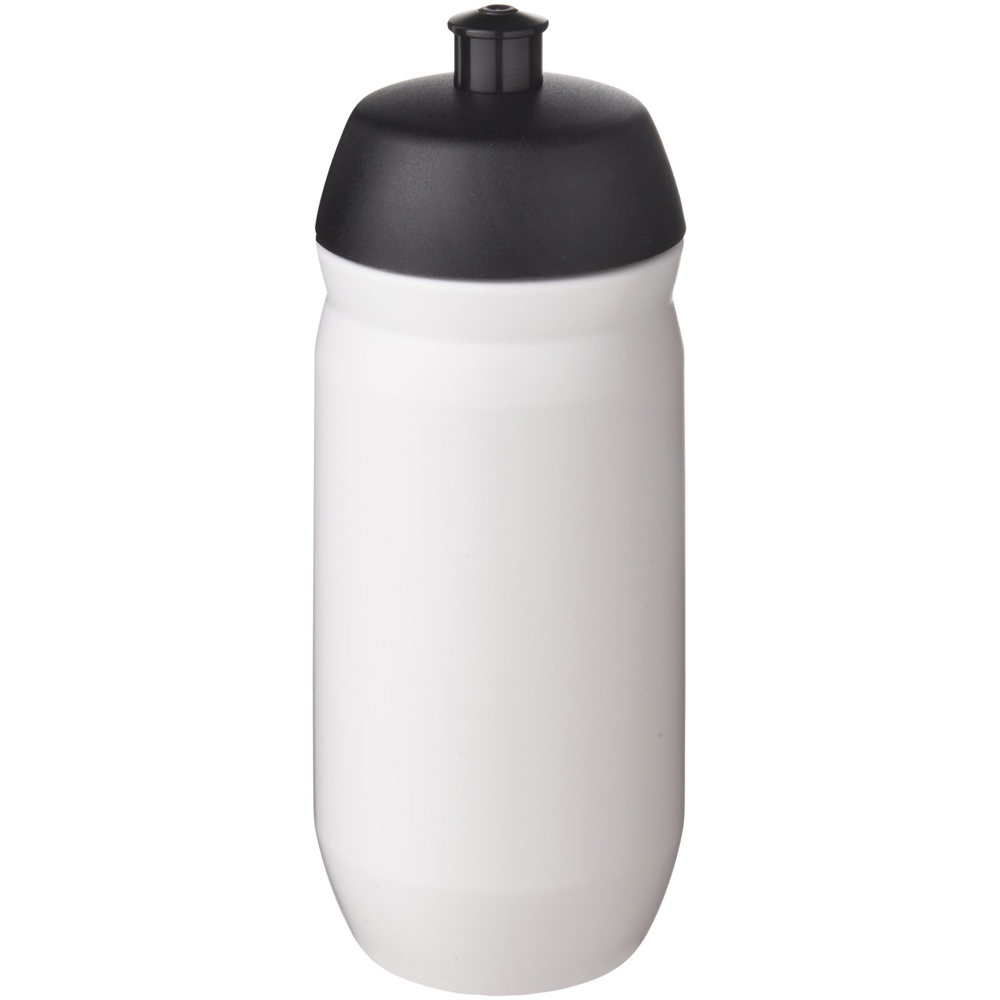 HydroFlex™ knijpfles van 500 ml - met logo of onbedrukt bestellen - Zwart, Wit