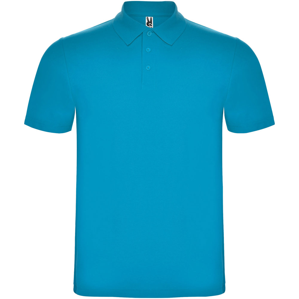 Austral unisex polo met korte mouwen - bedrukt of onbedrukt verkrijgbaar - Turkoois