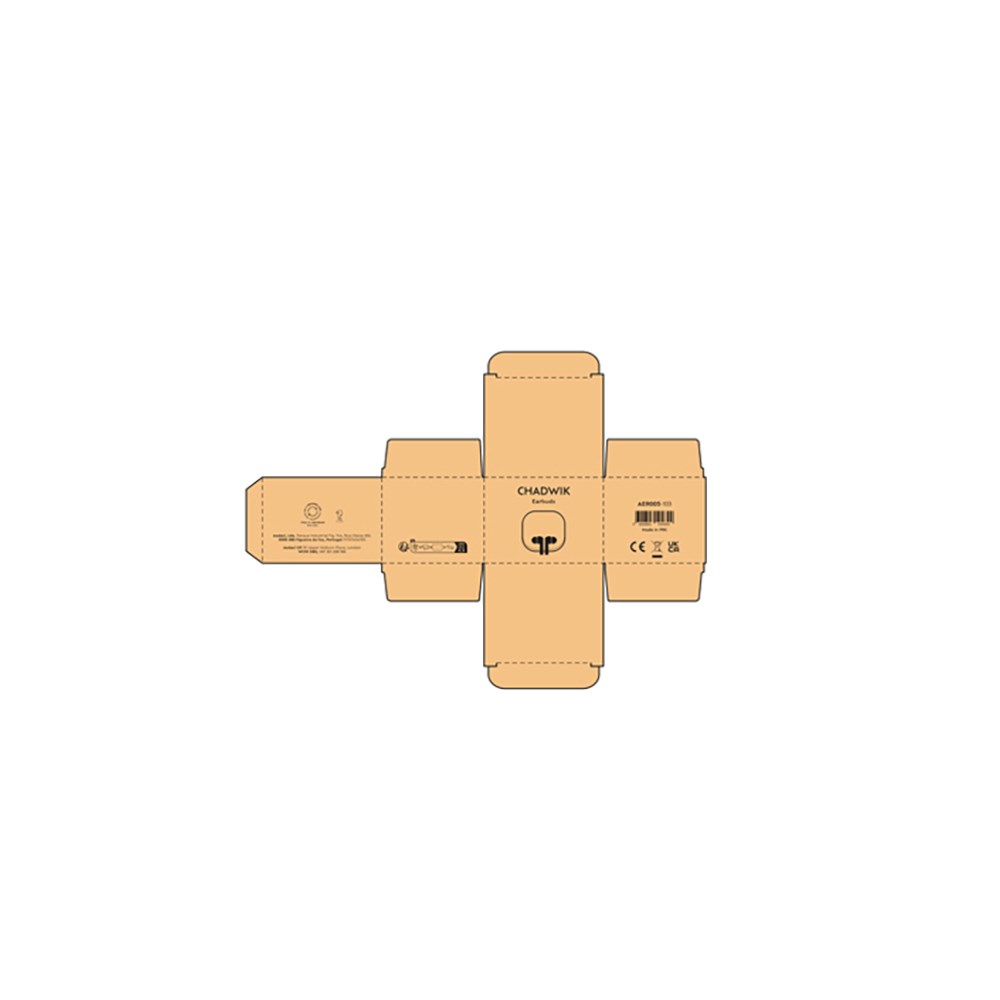 Chadwik Oorknoppen rABS 500 mAh - Wit