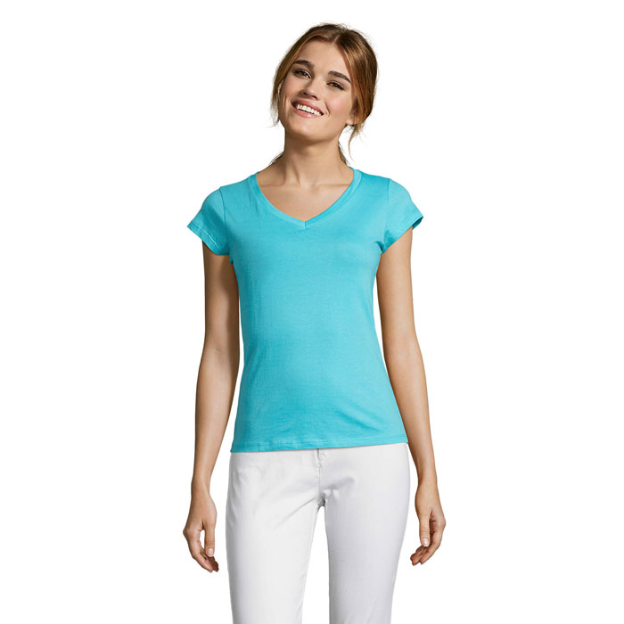 MOON - MOON dames t-shirt 150g - voor bedrijven en relatiegeschenken