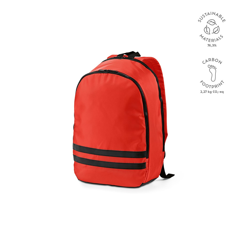 Sydney Rugzak 18L rPET - met logo of onbedrukt bestellen - rood