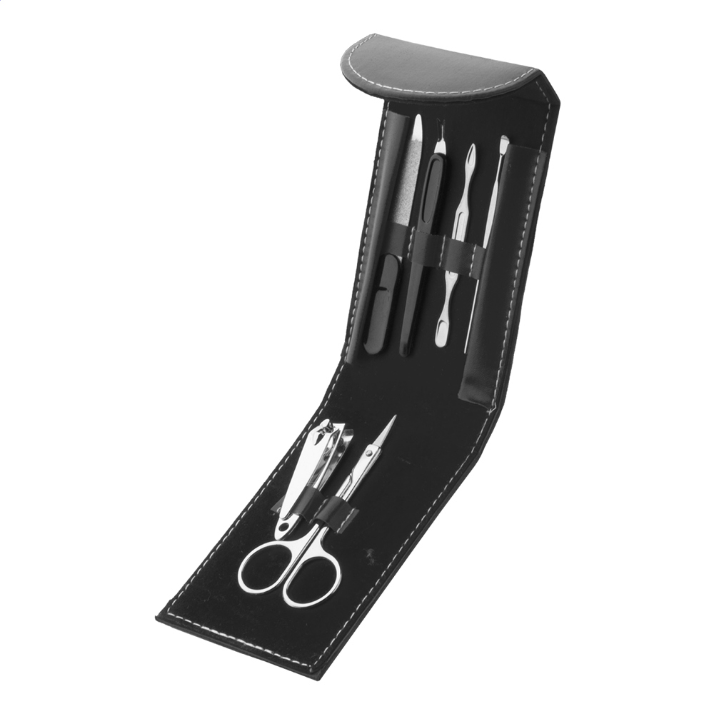 Missy - manicure set - met logo of onbedrukt bestellen - Zwart