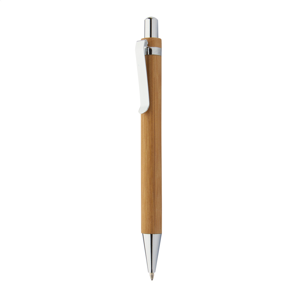 Bashania Black - bamboo balpen - voor bedrijven en relatiegeschenken
