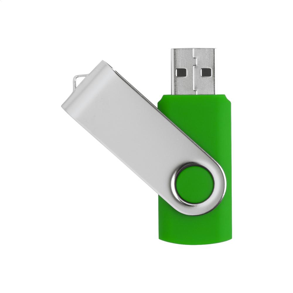 TwistDrive - USB-stick - kopen of bedrukken - 16GB-groen