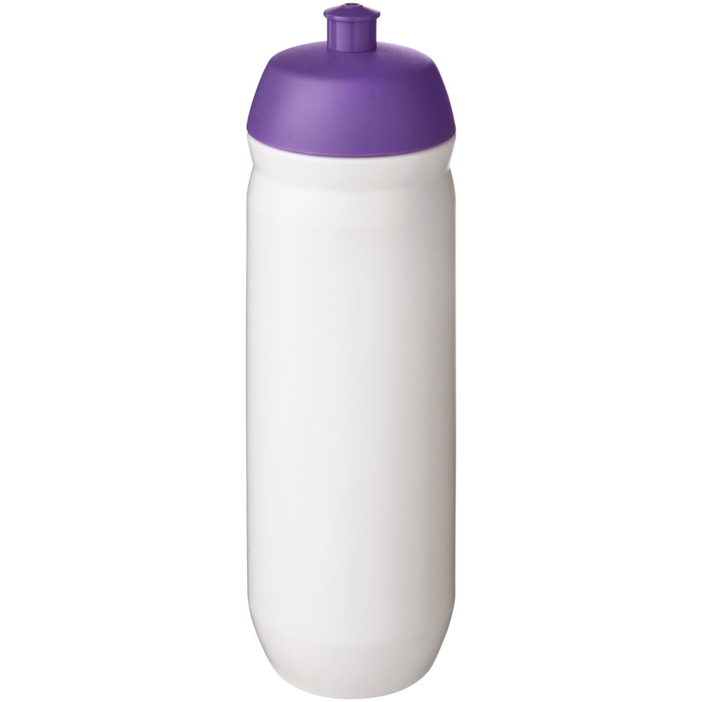 HydroFlex™ knijpfles van 750 ml - met logo of onbedrukt bestellen - Paars, Wit