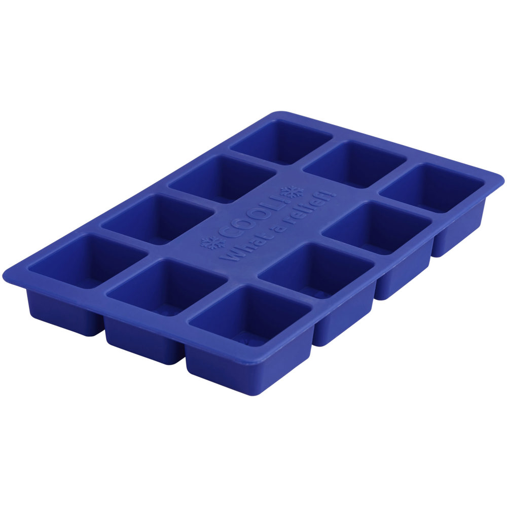 Chill aanpasbaar ijsblokjesbakje - kopen of bedrukken - blauw