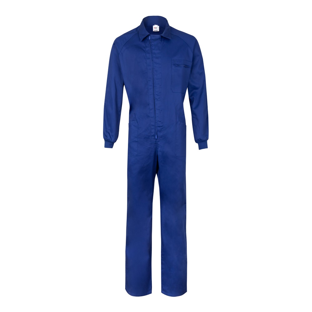 VL YAMA. Twill jumpsuit (200g/m²), van katoen (35%) en polyester (65%) - kopen of bedrukken - Royal Blauw
