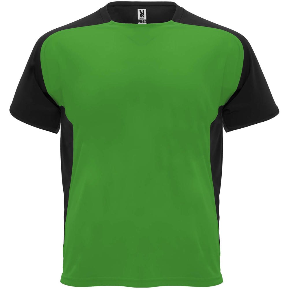 Bugatti sportshirt met korte mouwen voor kinderen - met logo of onbedrukt bestellen - Varen groen, Wit