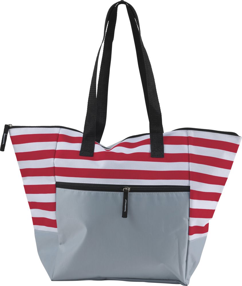 Polyester (600D) strandtas Gaston - met logo of onbedrukt bestellen - Rood