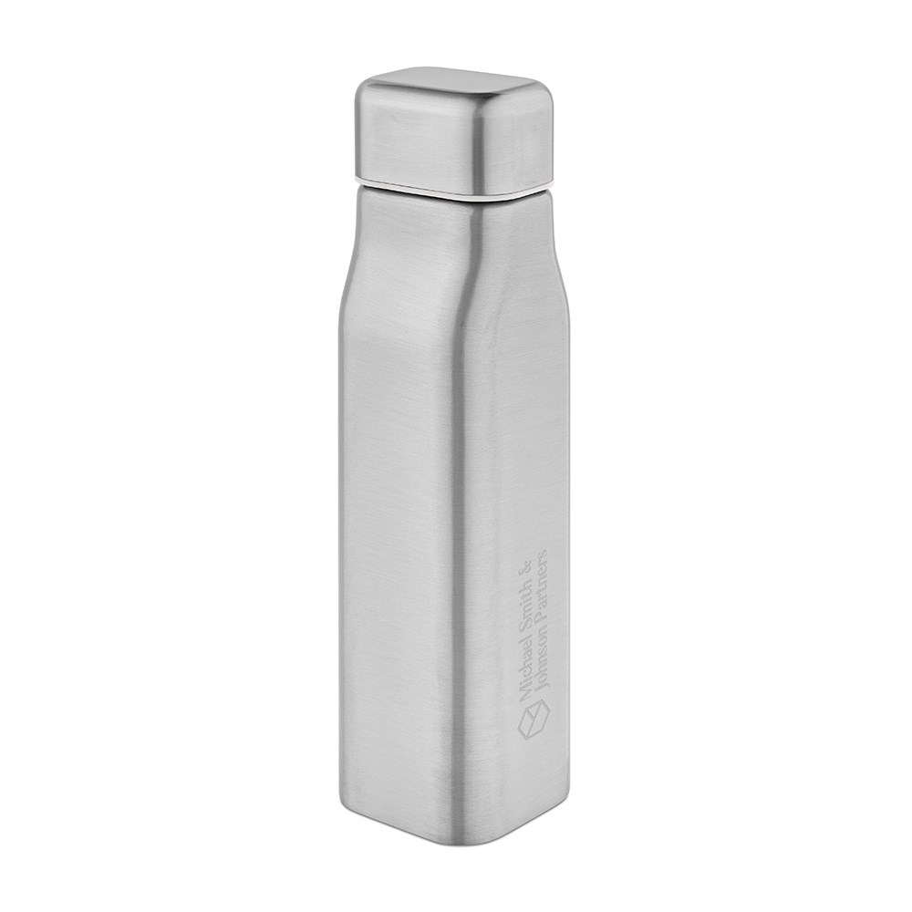 Virtuos Fles Gerecycled Roestvrij Staal 1030 ml - Zilver