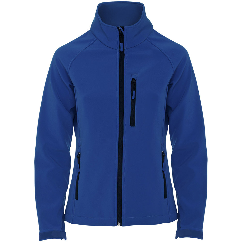 Antartida softshell damesjack - voor bedrijven en relatiegeschenken - Koningsblauw