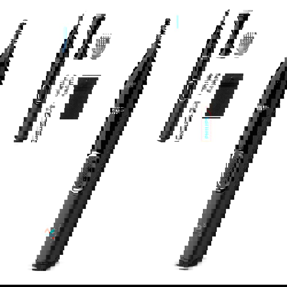 NT5650|Philips Neus-, oor-, wenkbrauwen detailtrimmer met 5 accessoires - voor bedrijven en relatiegeschenken