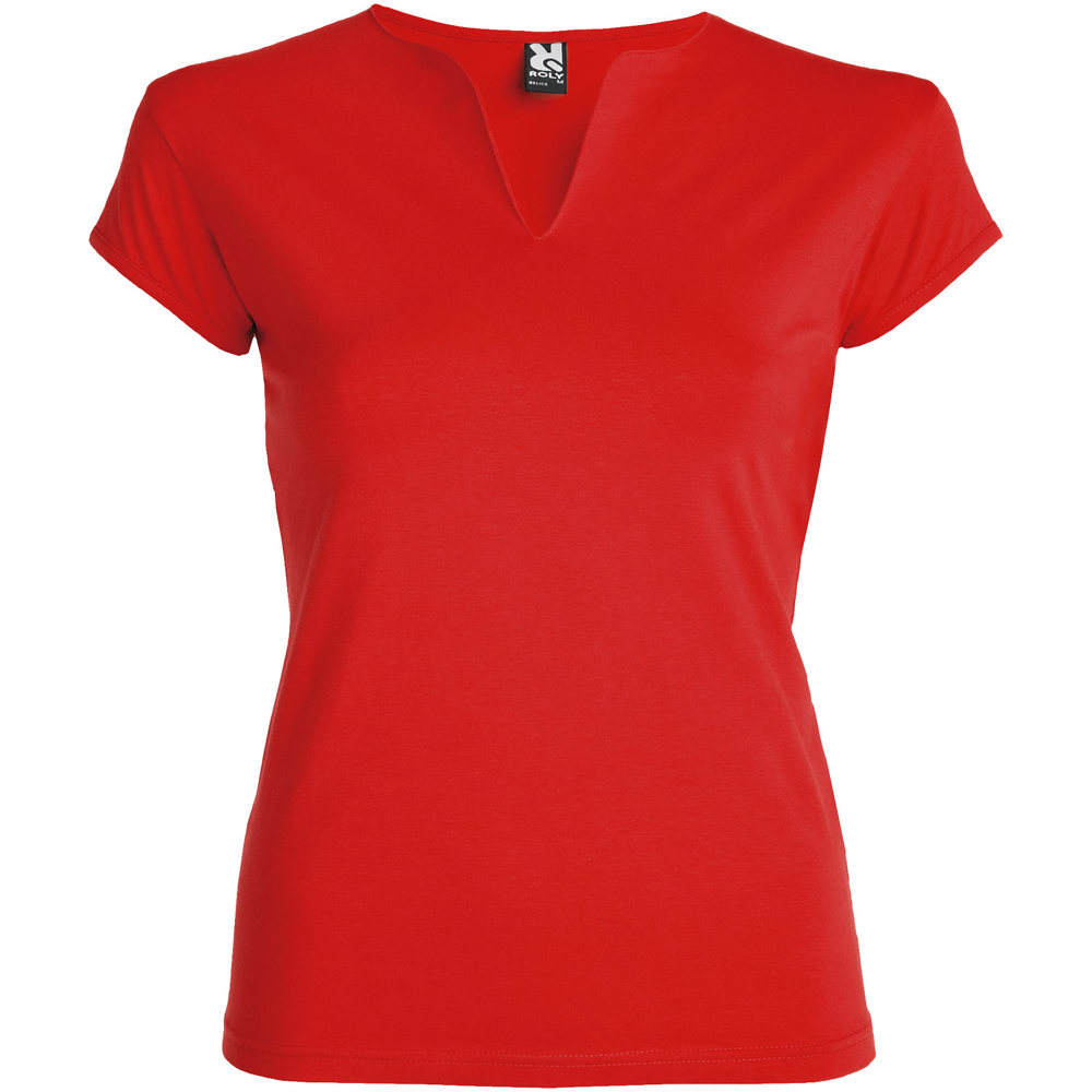 Belice damesshirt met korte mouwen - kopen of bedrukken - Rood