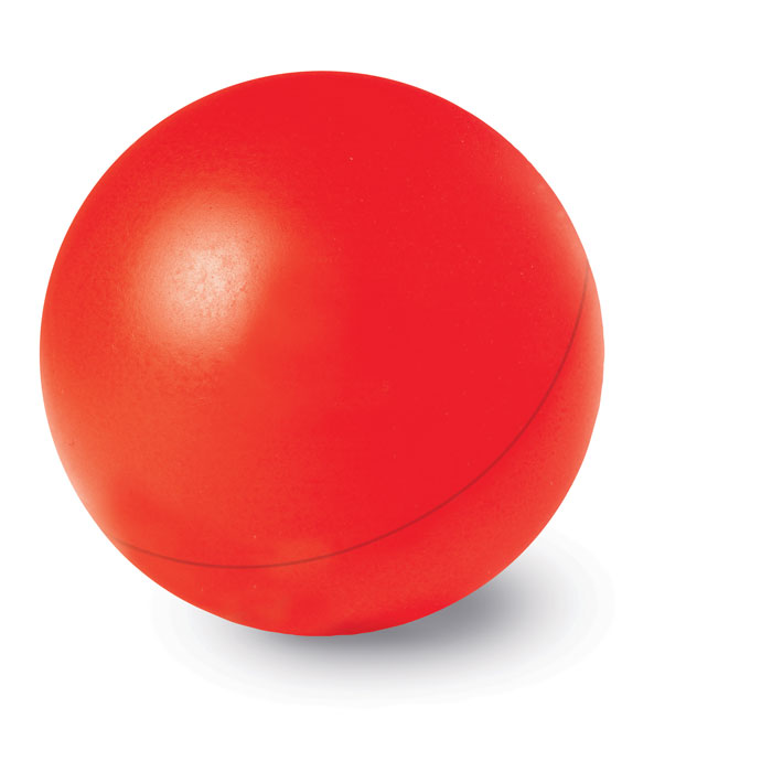 DESCANSO - Anti-stress bal - bedrukt of onbedrukt verkrijgbaar - rood
