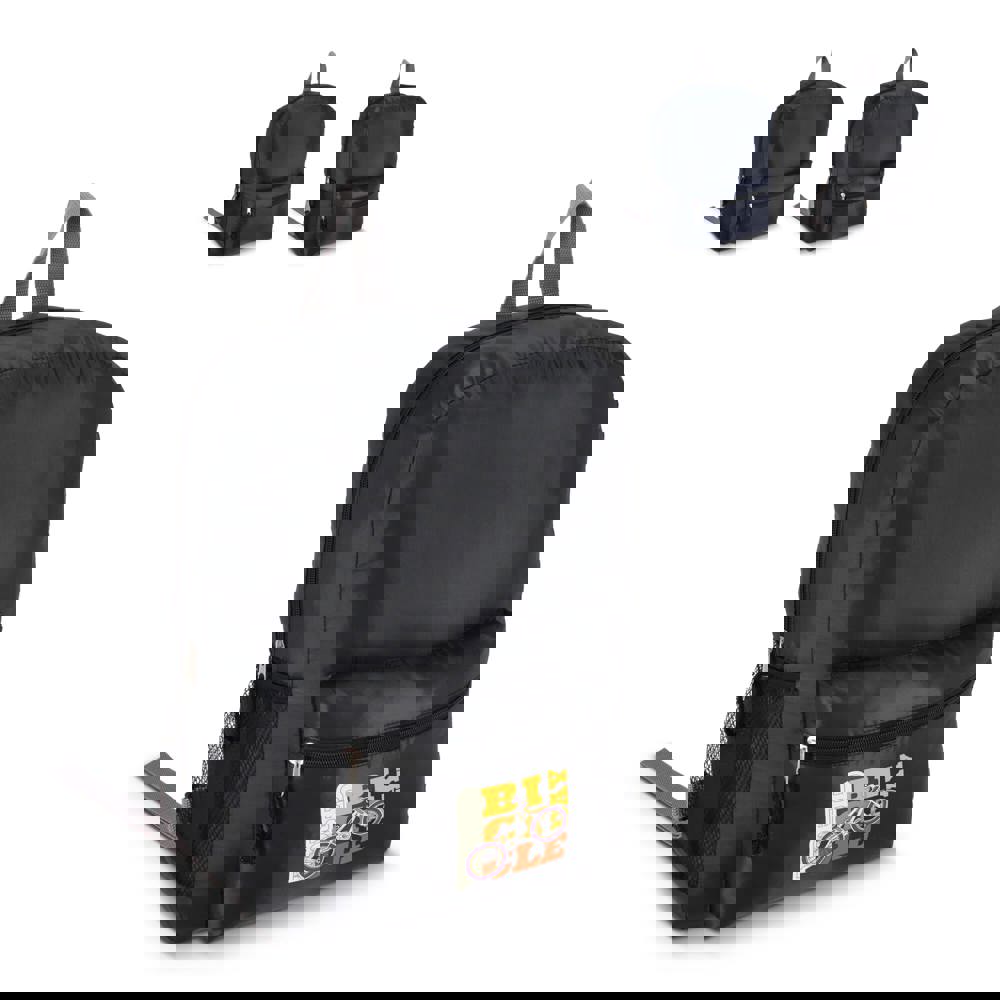 190T gerecycled PET lichtgewicht rugzak 30.5 x 12.7 x 42 cm 16 L - met logo of onbedrukt bestellen