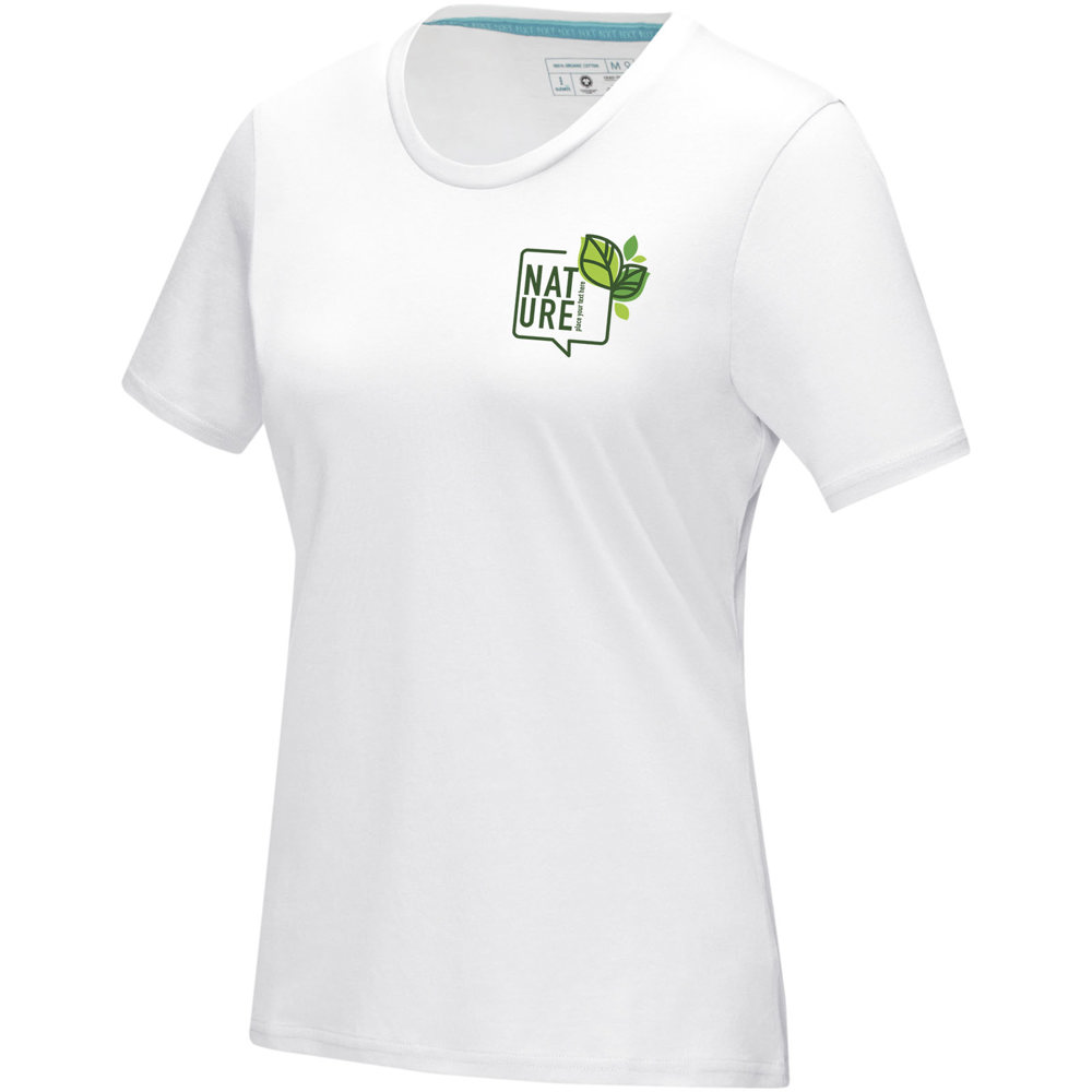 Azurite dames T-shirt met korte mouwen biologisch textiel
