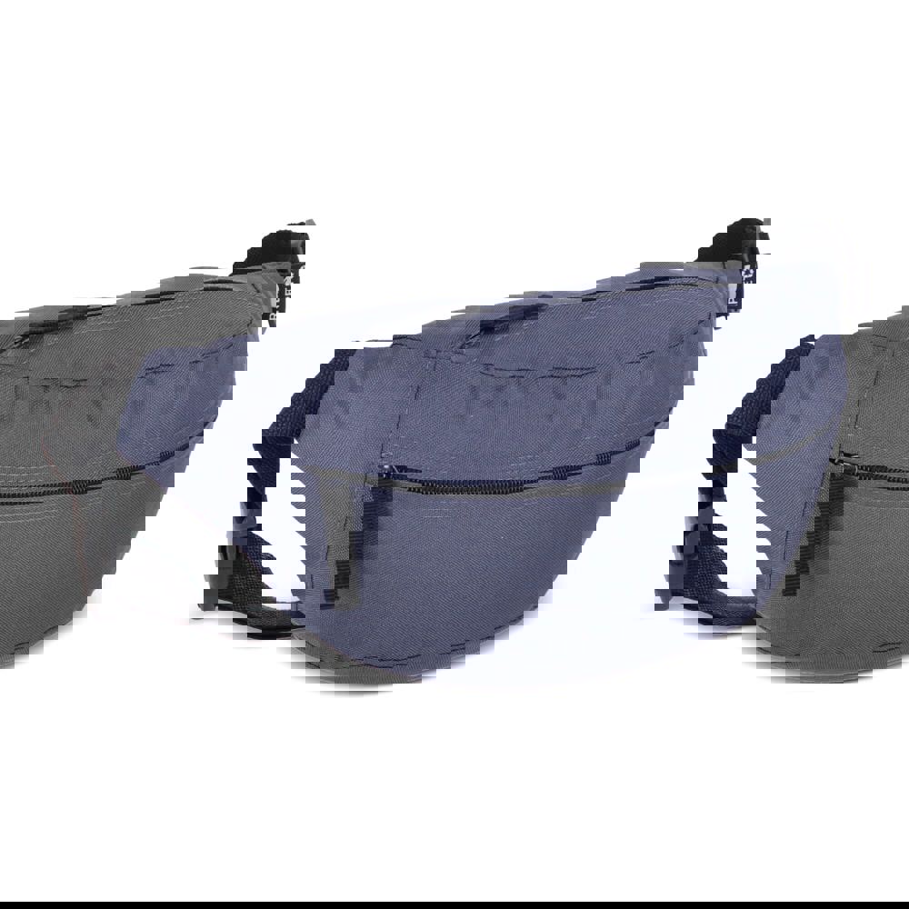 Crossbody tas R-PET 5L - kopen of bedrukken - donkerblauw