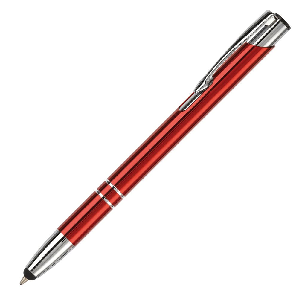 Balpen Alicante stylus metaal - kopen of bedrukken - Donker Rood