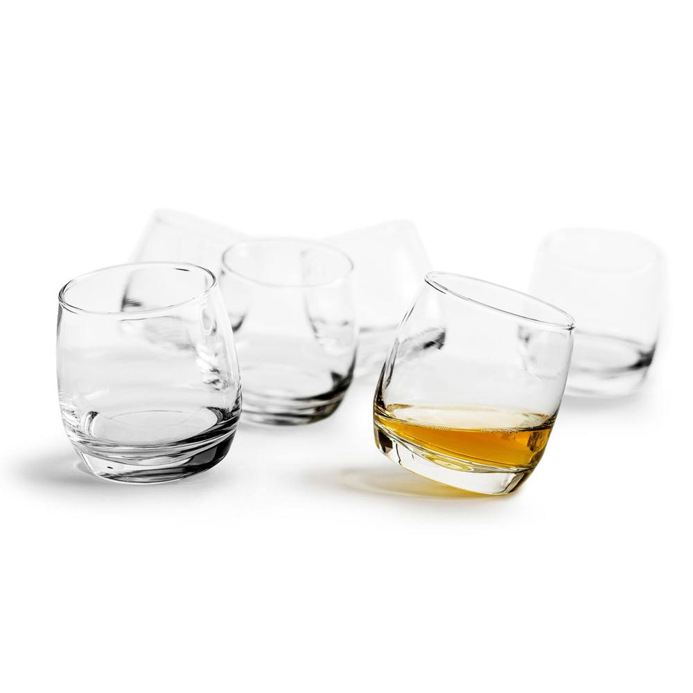 Sagaform tuimelglazen met ronde bodem set 6 st. 300ml - met logo of onbedrukt bestellen