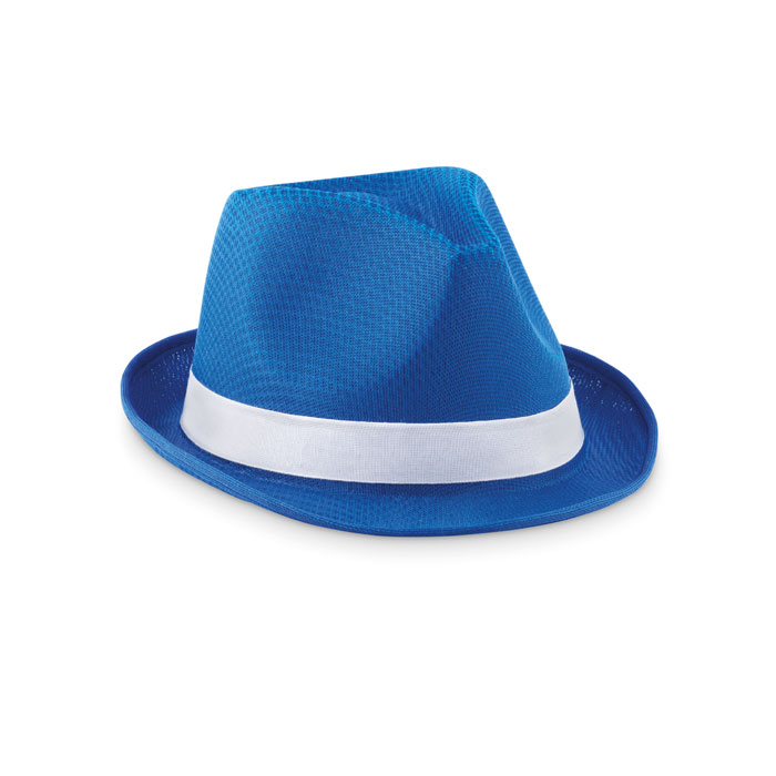 WOOGIE - Polyester zonnehoed - kopen of bedrukken - Royal Blauw