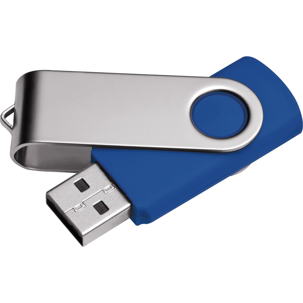 USB-stick8GB - met logo of onbedrukt bestellen - Blauw