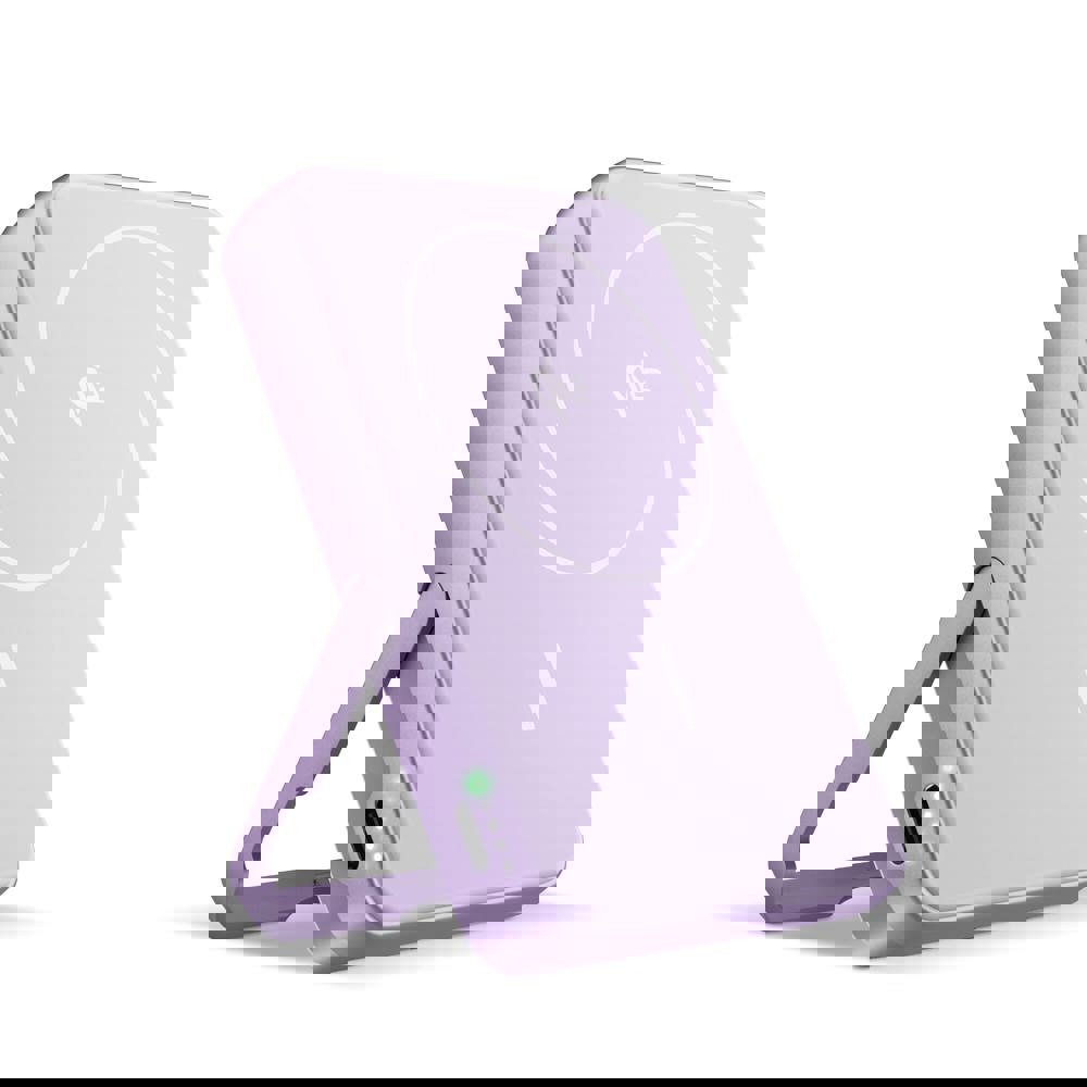 Fresh 'n Rebel Draadloze Powerbank 10000mAh Geschikt voor MagSafe - Lila