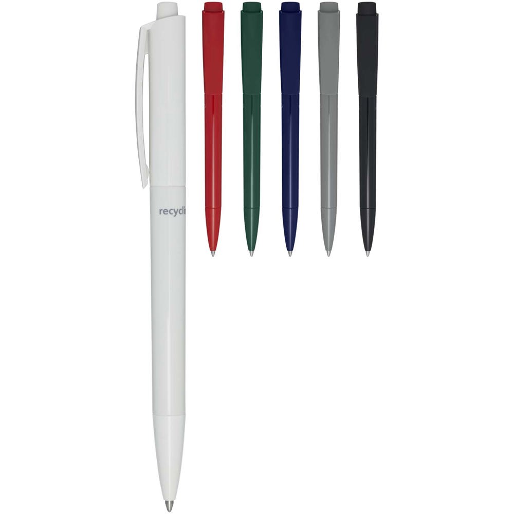 Martha balpen van gerecycled plastic (zwarte inkt)