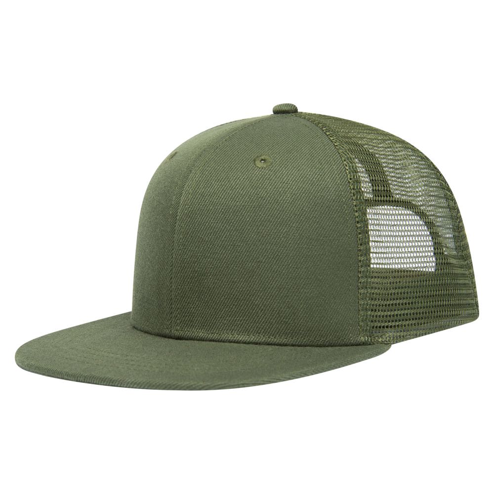 Trucker cap high profile - Retail - kopen of bedrukken - Olijfgroen (PMS 7764C) / Olijfgroen