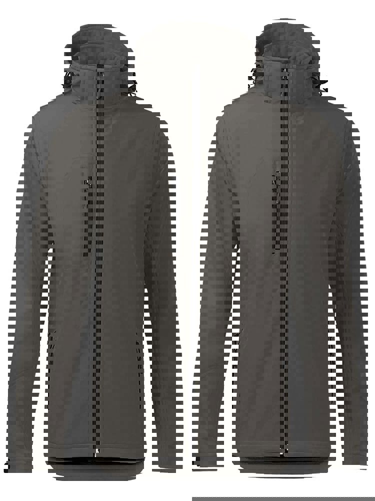 BS Storm dames softshell jas, 340 gr/m² - kopen of bedrukken - Donkergrijs (PMS 7540C)