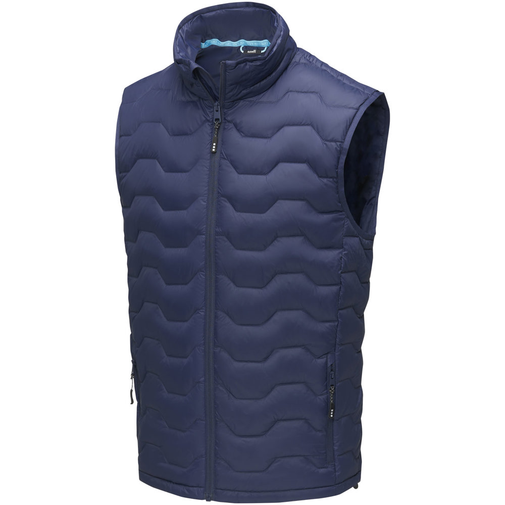 Epidote GRS gerecyclede geïsoleerde down bodywarmer voor heren - met logo of onbedrukt bestellen - Marineblauw